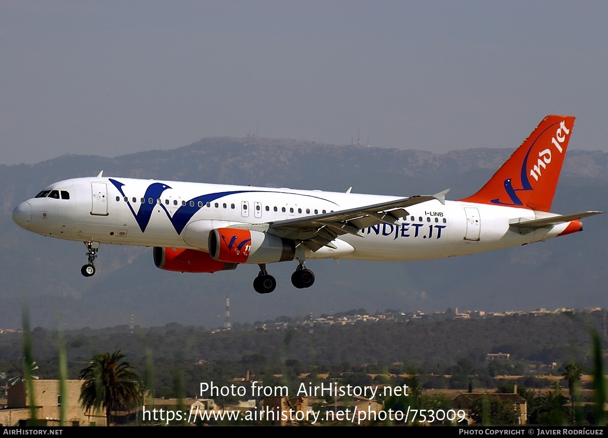 Aircraft Photo of I-LINB | Airbus A320-231 | Wind Jet | AirHistory.net #753009