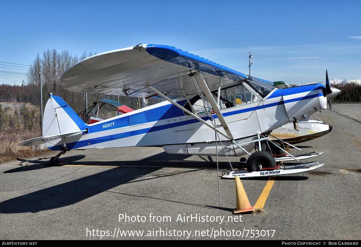 Aircraft Photo of N287T | Piper PA-18-105S Super Cub | AirHistory.net #753017