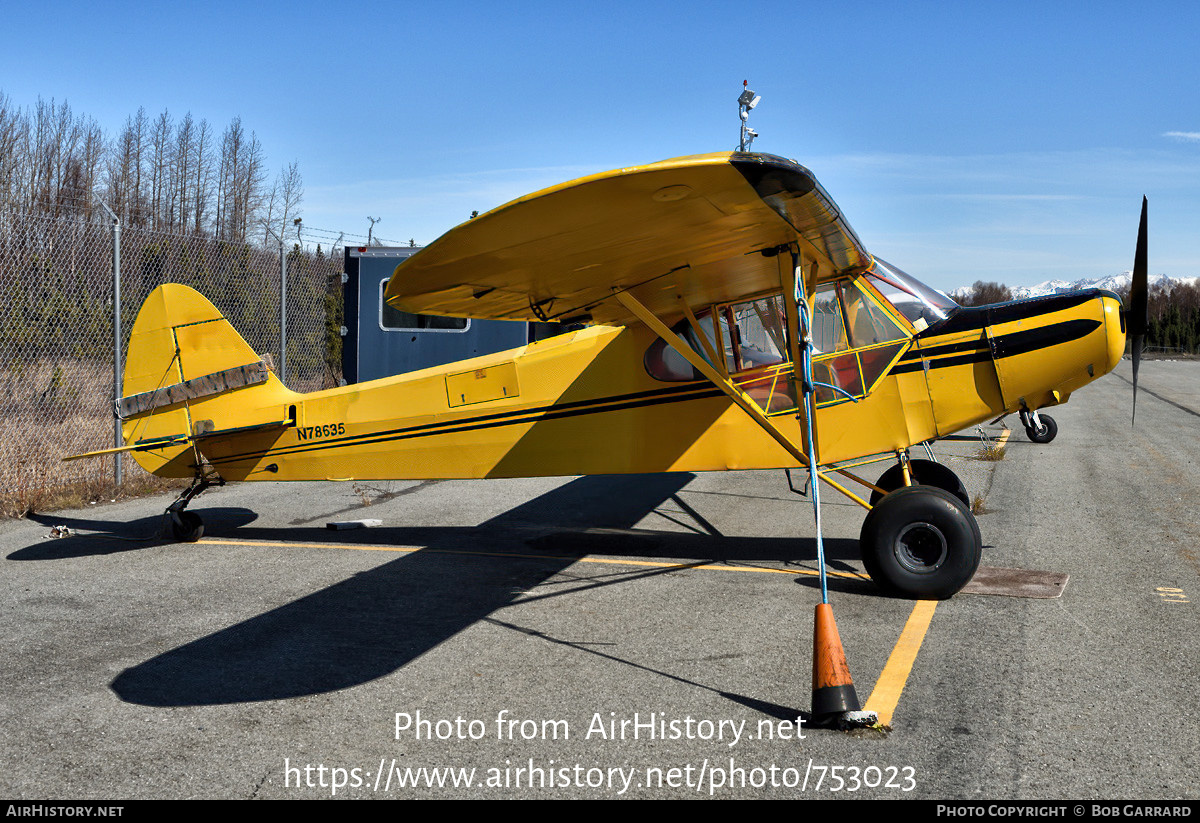 Aircraft Photo of N78635 | Piper PA-11-65 Cub Special | AirHistory.net #753023