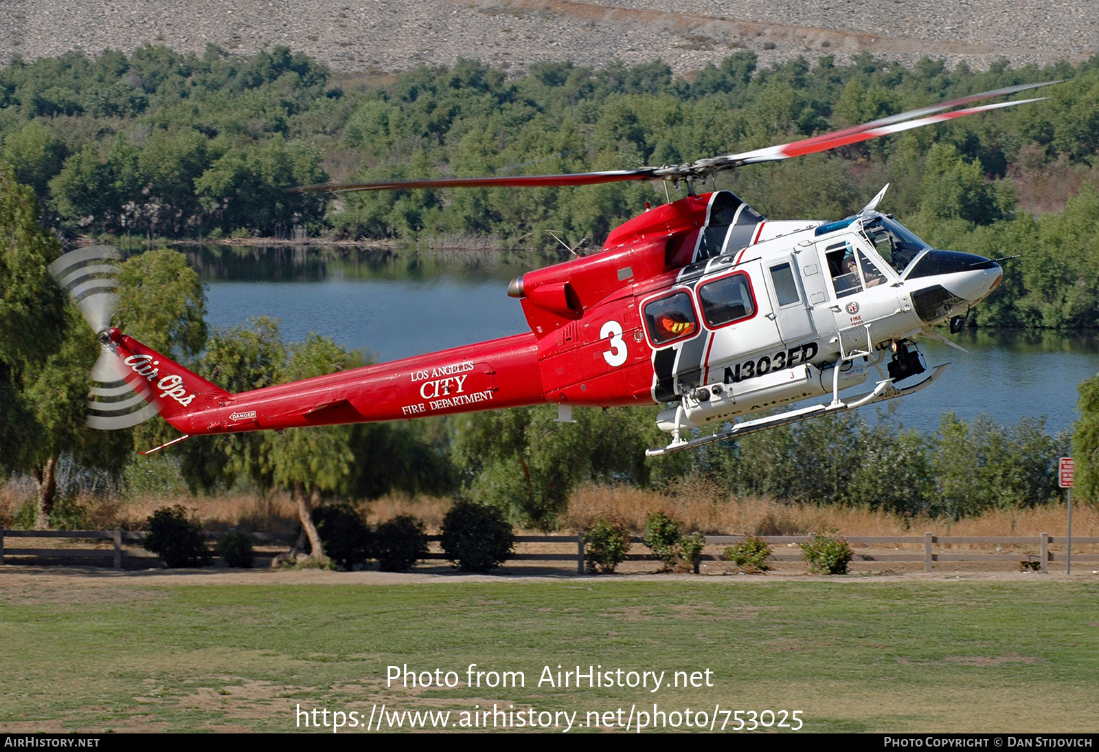 Aircraft Photo of N303FD | Bell 412EP | Los Angeles City Fire Department | AirHistory.net #753025