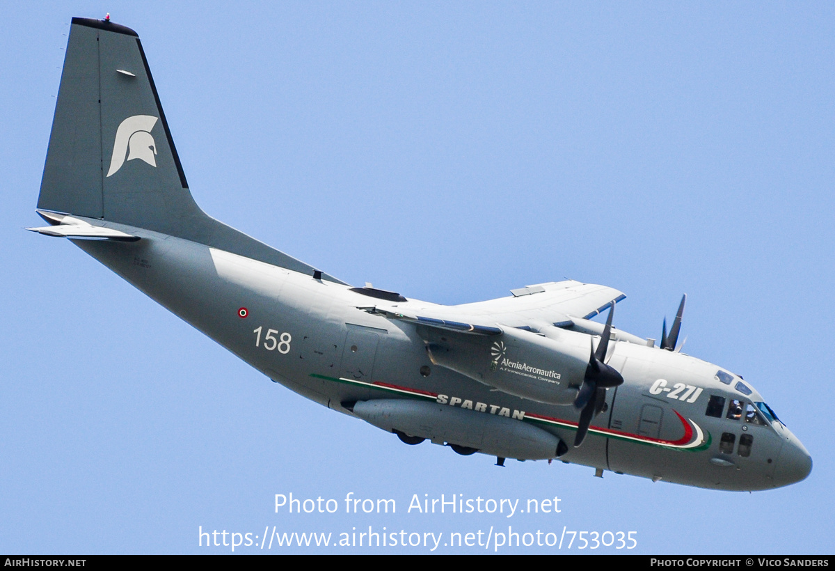 Aircraft Photo of CSX62127 | Alenia MC-27J Spartan | Italy - Air Force | AirHistory.net #753035