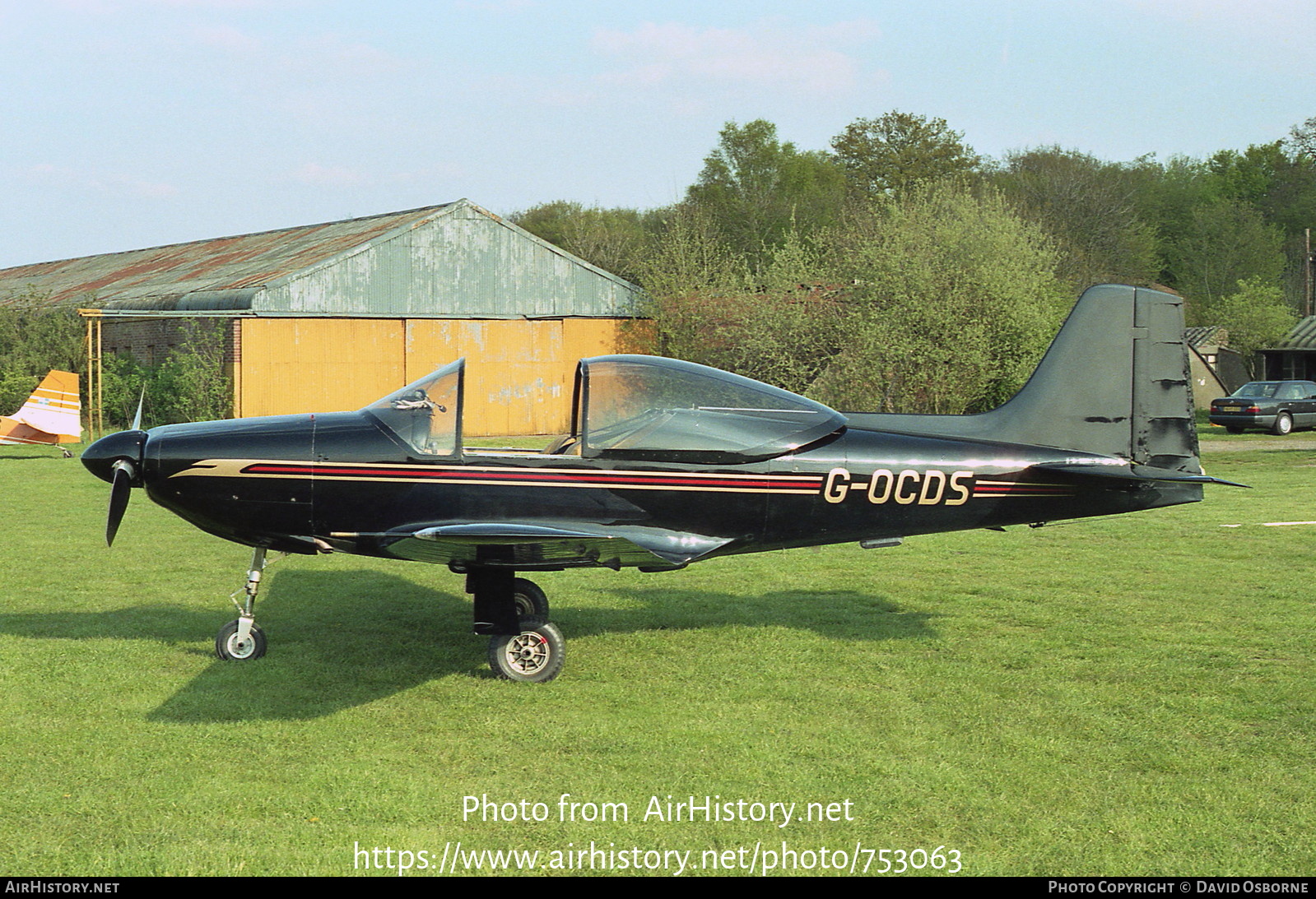 Aircraft Photo of G-OCDS | Aviamilano F.8L Falco 2 | AirHistory.net #753063