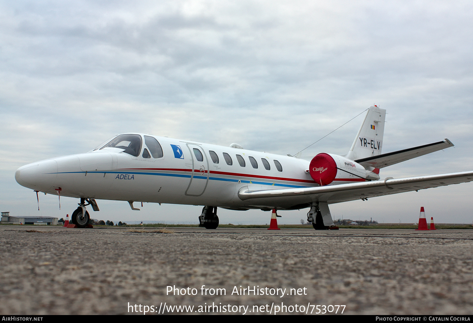 Aircraft Photo of YR-ELV | Cessna 560 Citation Encore | Eurojet Romania | AirHistory.net #753077