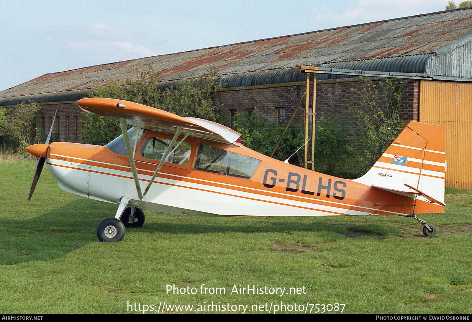 Aircraft Photo of G-BLHS | Bellanca 7ECA Citabria | AirHistory.net #753087