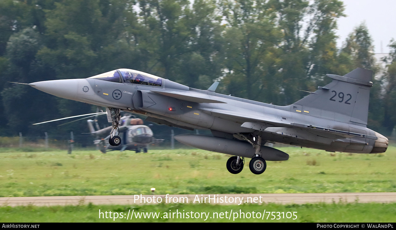 Aircraft Photo of 39292 | Saab JAS 39C Gripen | Sweden - Air Force | AirHistory.net #753105