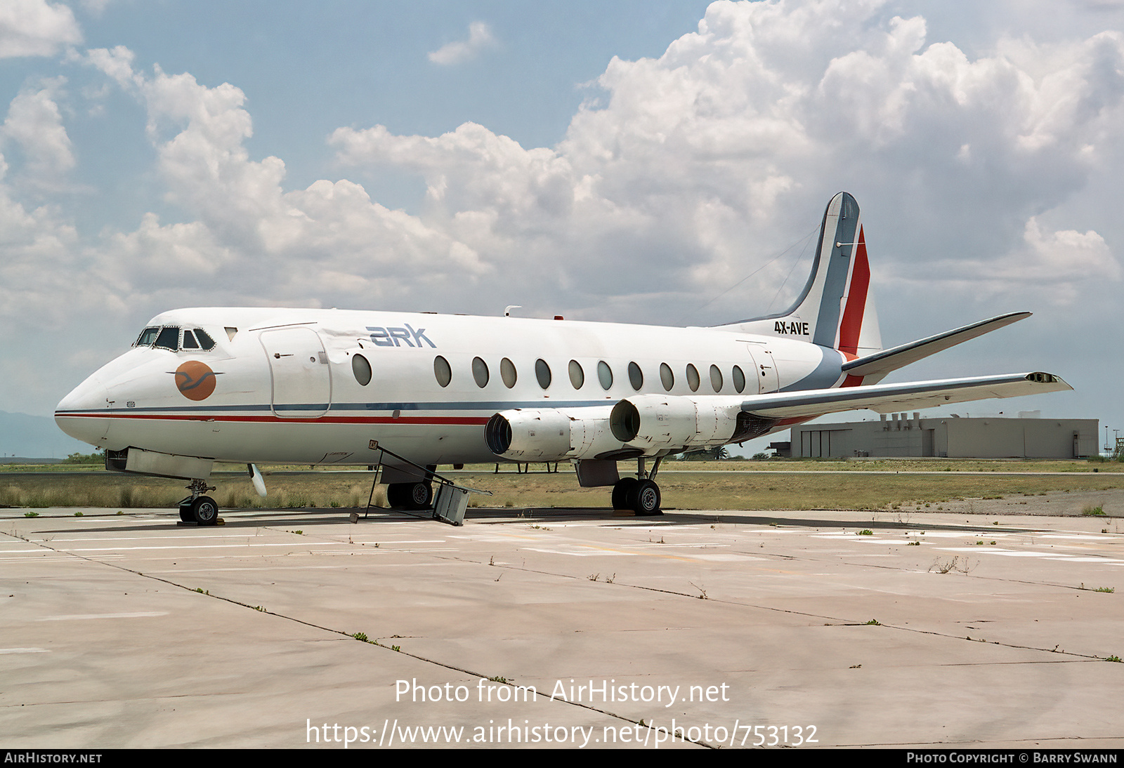 Aircraft Photo of 4X-AVE | Vickers 831 Viscount | Arkia Israeli Airlines | AirHistory.net #753132