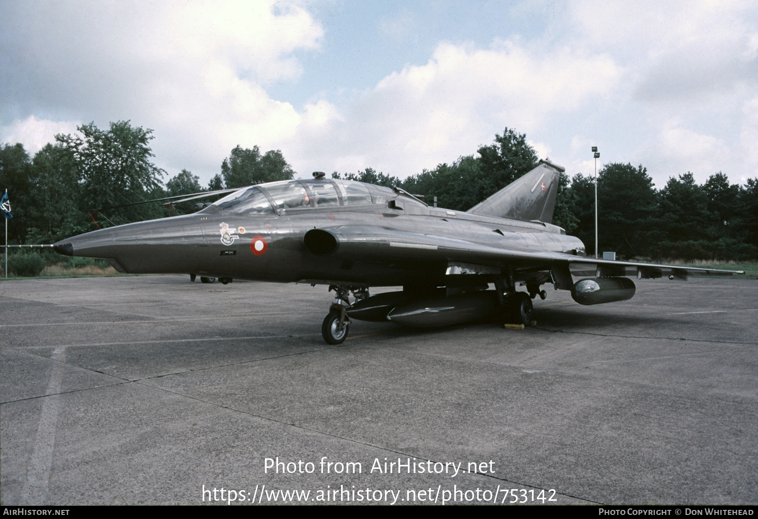 Aircraft Photo of AT-156 | Saab TF-35 Draken | Denmark - Air Force | AirHistory.net #753142