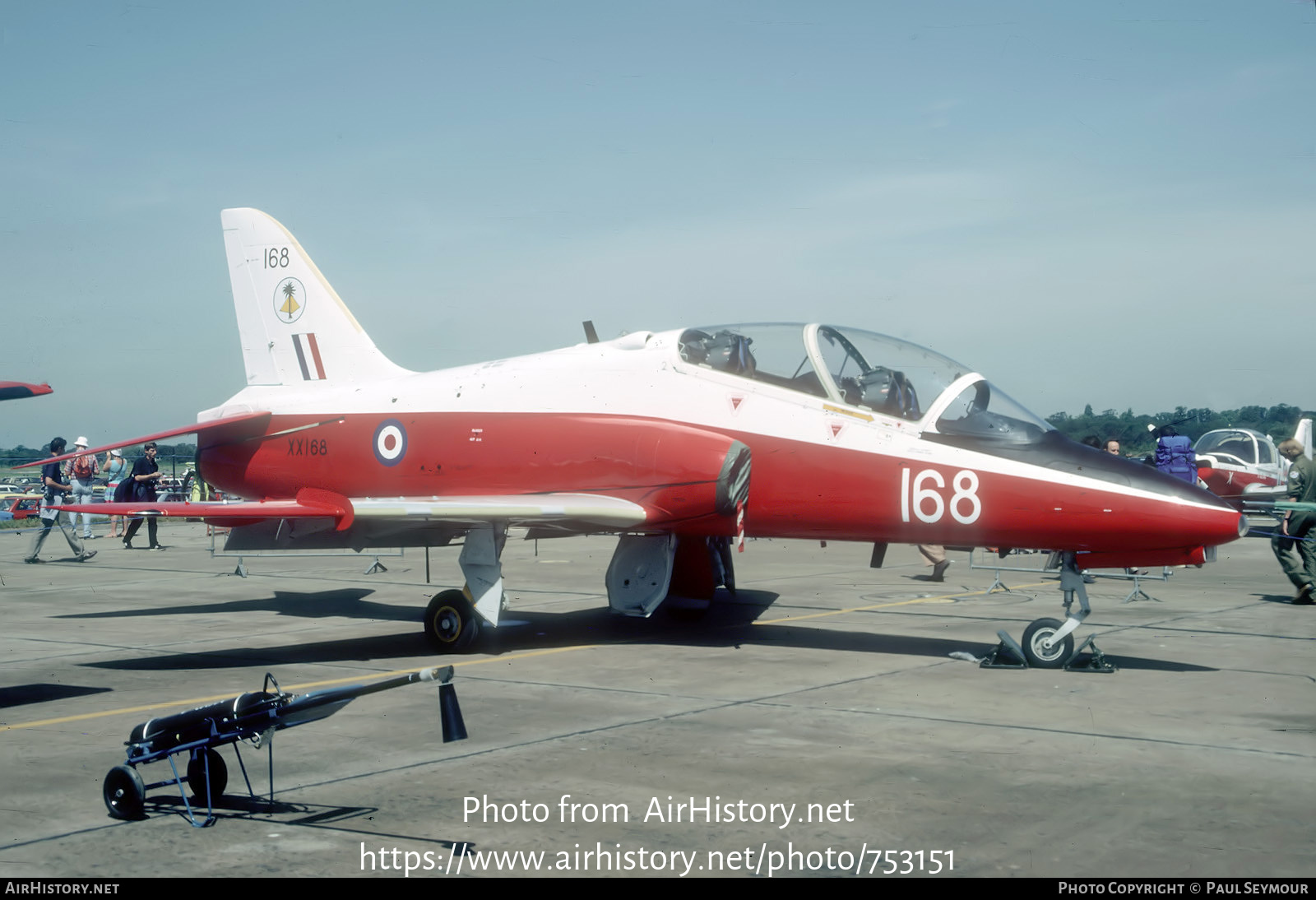 Aircraft Photo of XX168 | British Aerospace Hawk T1 | UK - Air Force | AirHistory.net #753151