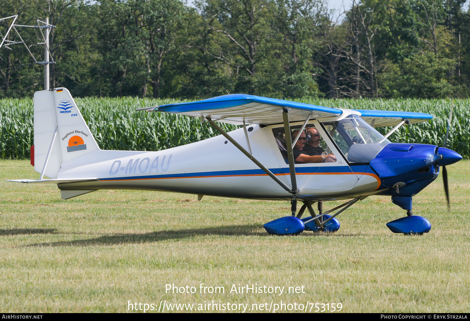 Aircraft Photo of D-MOAU | Comco Ikarus C42 | Flugdienst Oberhavel | AirHistory.net #753159