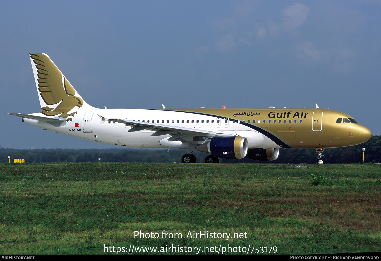 Aircraft Photo of A9C-AM | Airbus A320-214 | Gulf Air | AirHistory.net #753179