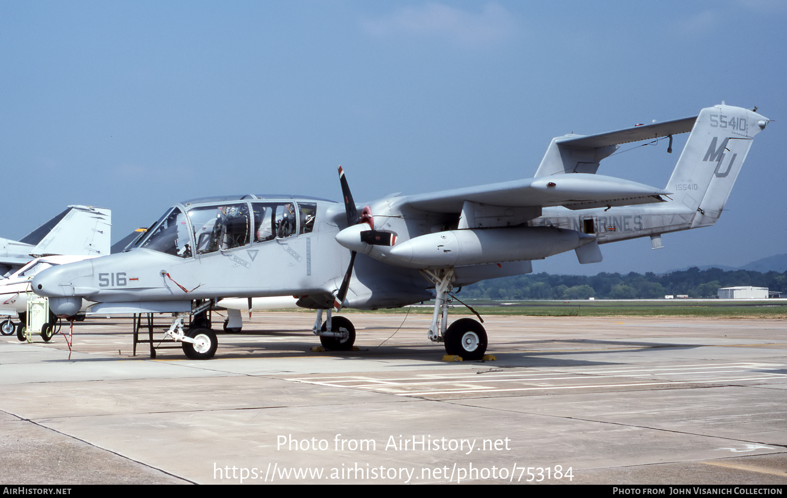 Aircraft Photo of 155410 / 55410 | North American Rockwell OV-10D Bronco | USA - Marines | AirHistory.net #753184