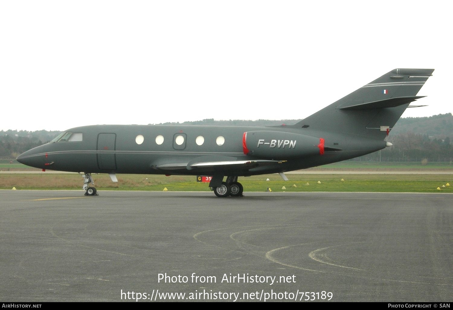 Aircraft Photo of F-BVPN | Dassault Falcon 20E-5 | AirHistory.net #753189