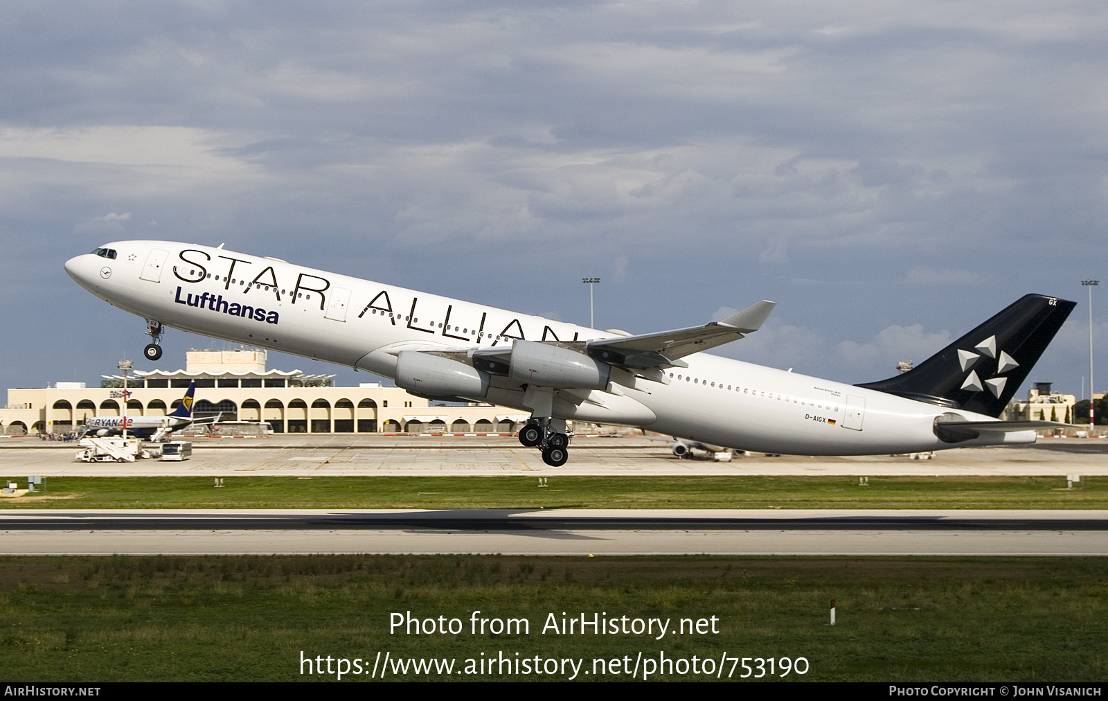 Aircraft Photo of D-AIGX | Airbus A340-313 | Lufthansa | AirHistory.net #753190