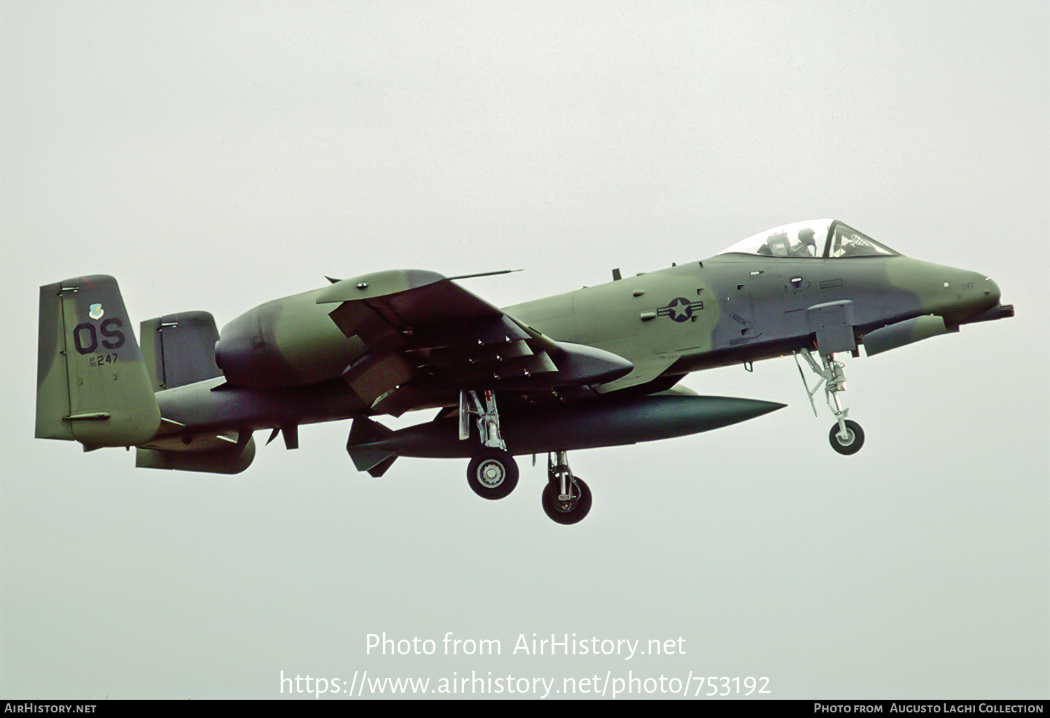 Aircraft Photo of 80-0247 / AF80-247 | Fairchild A-10A Thunderbolt II | USA - Air Force | AirHistory.net #753192