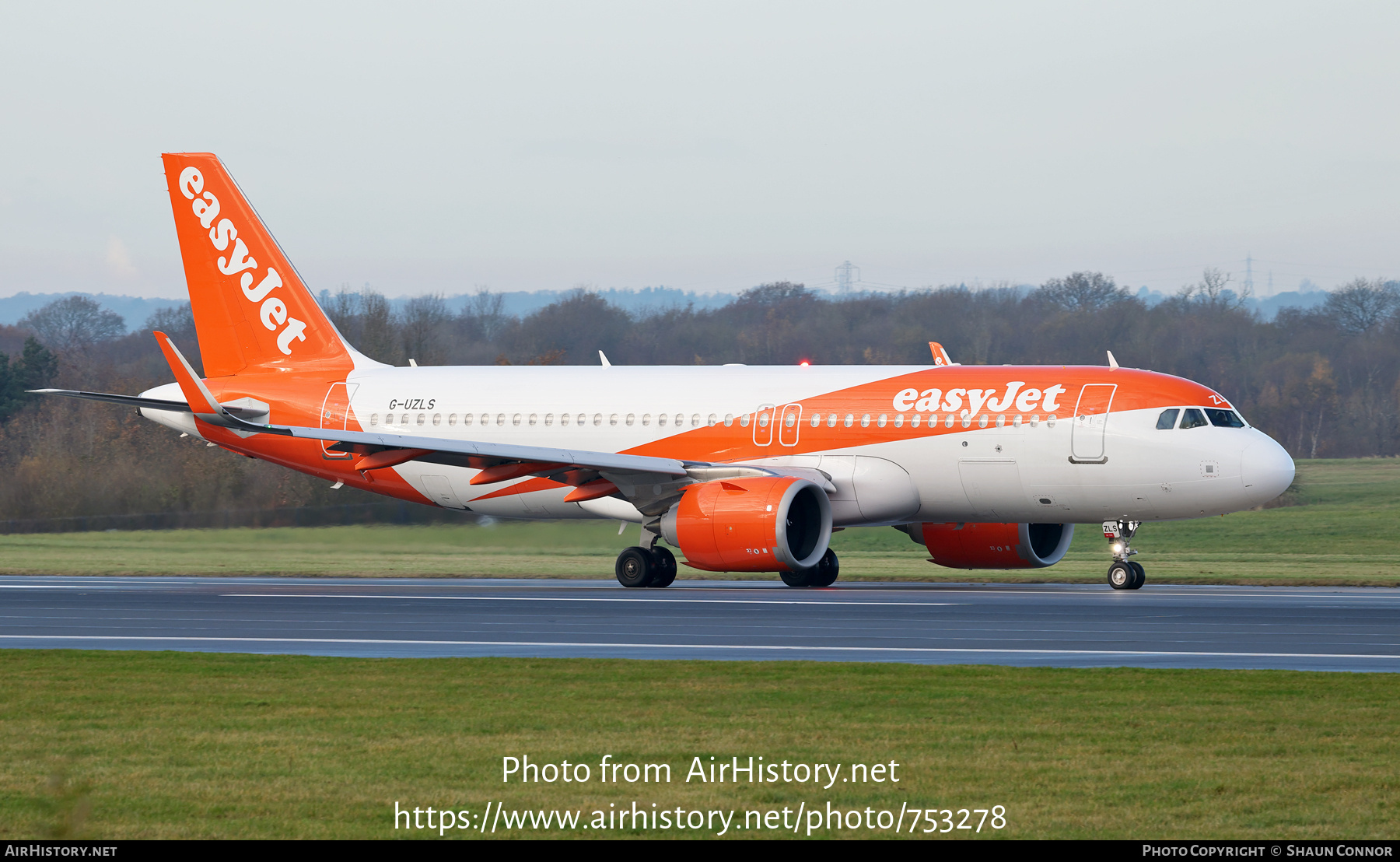 Aircraft Photo of G-UZLS | Airbus A320-251N | EasyJet | AirHistory.net #753278