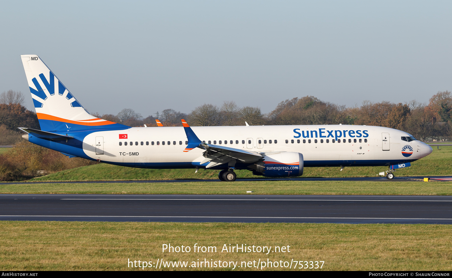 Aircraft Photo of TC-SMD | Boeing 737-8 Max 8 | SunExpress | AirHistory.net #753337