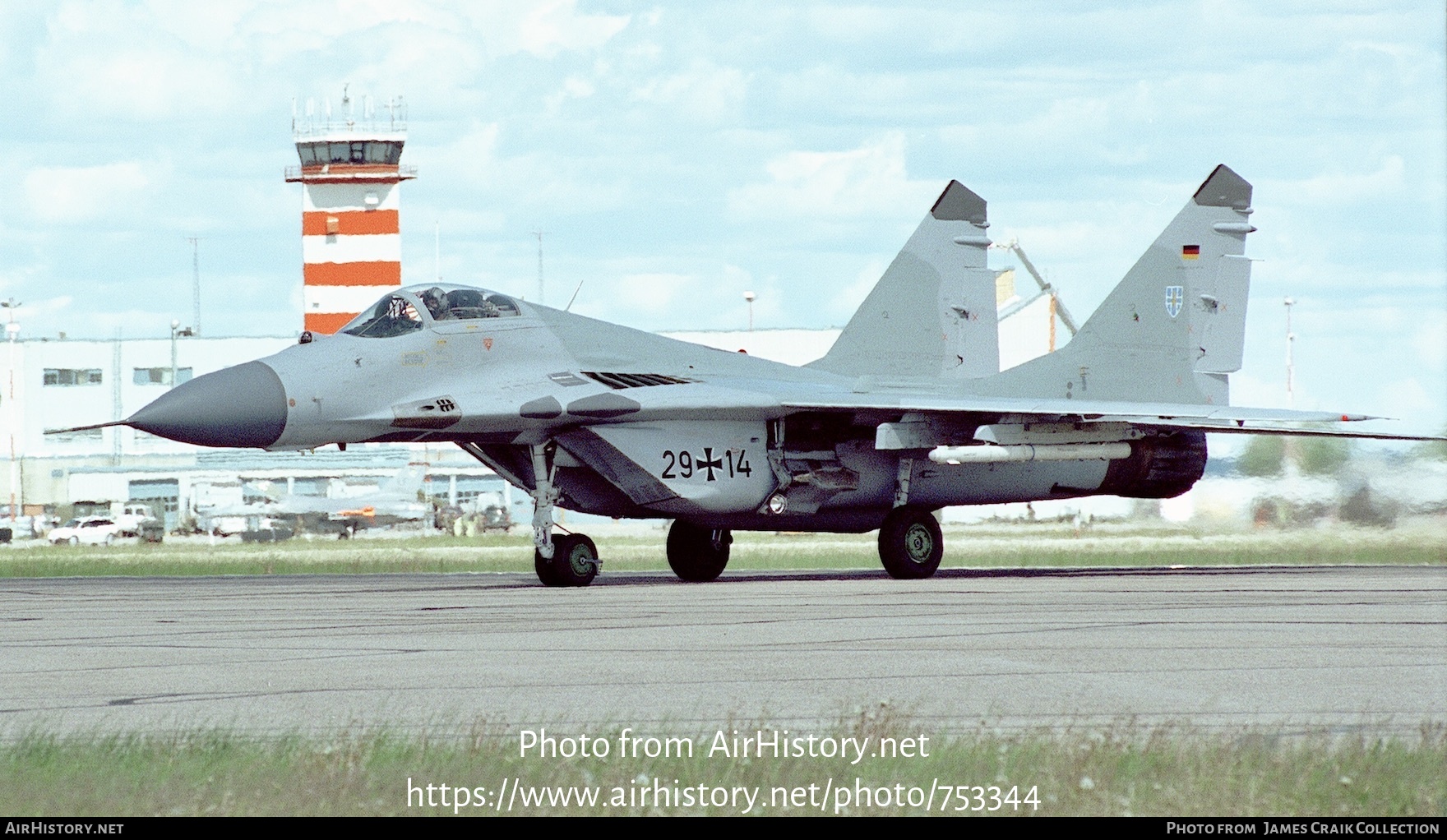 Aircraft Photo of 2914 | Mikoyan-Gurevich MiG-29 | Germany - Air Force | AirHistory.net #753344