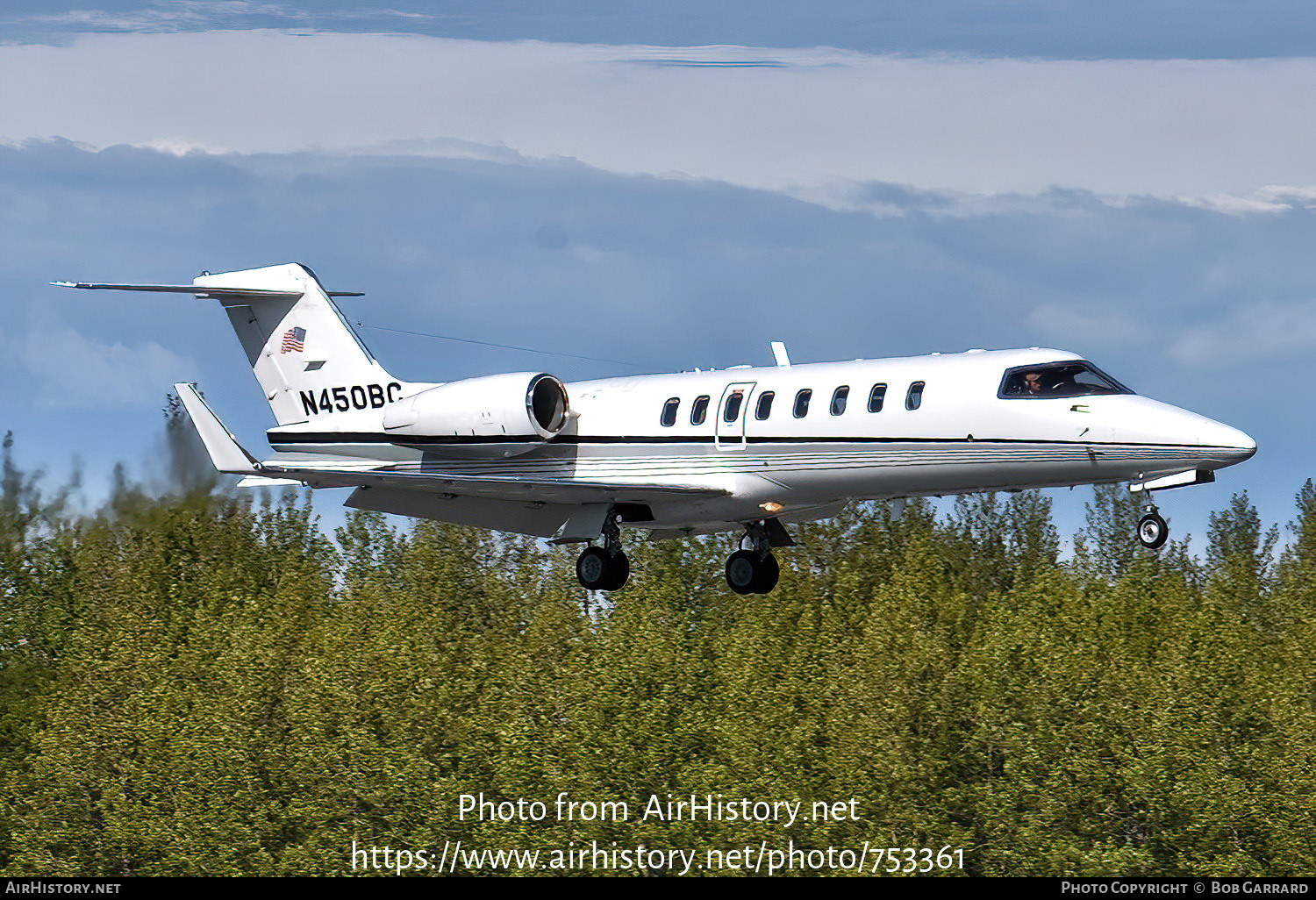 Aircraft Photo of N450BC | Learjet 45 | AirHistory.net #753361