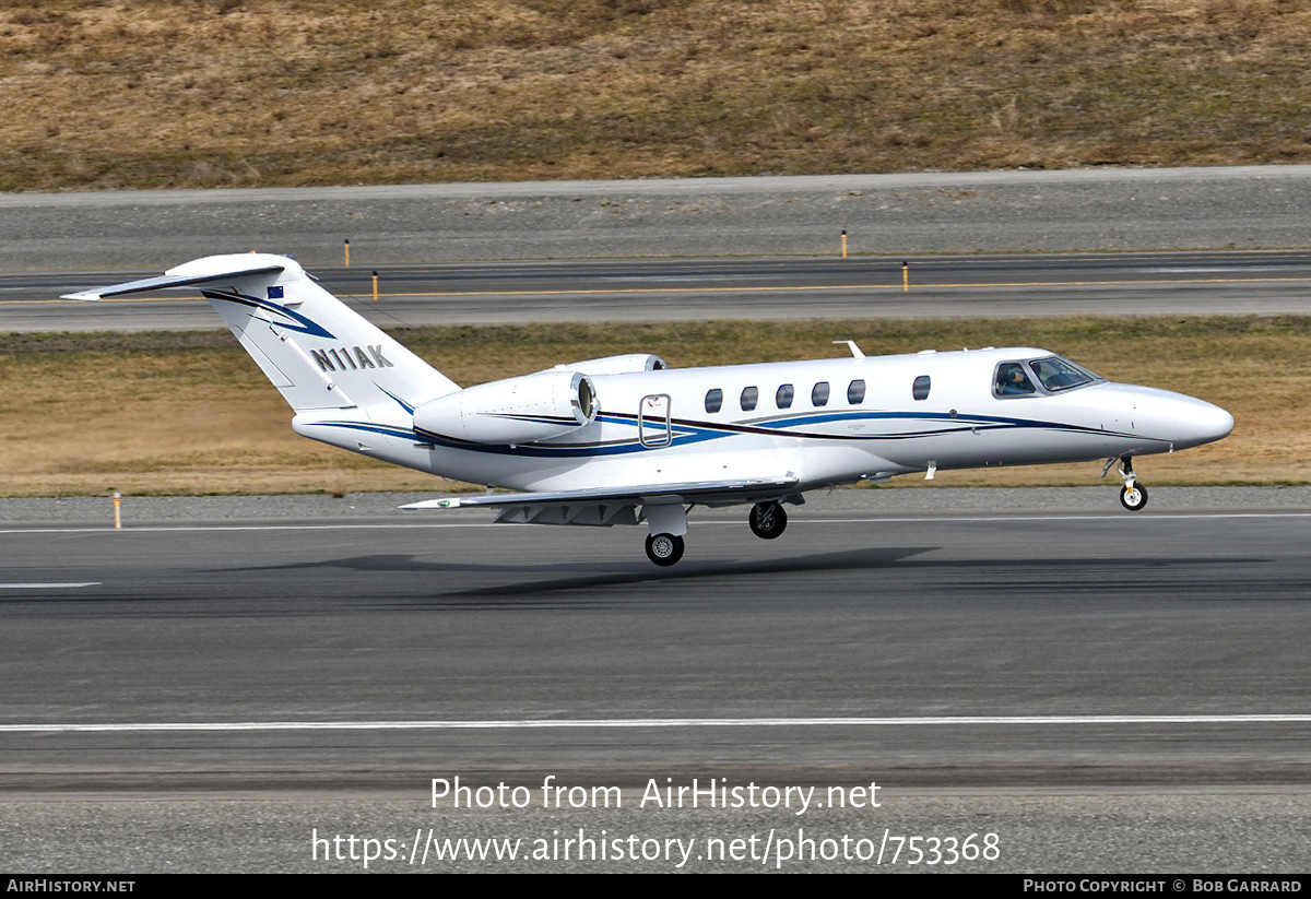 Aircraft Photo of N11AK | Cessna 525C CitationJet CJ4 | AirHistory.net #753368