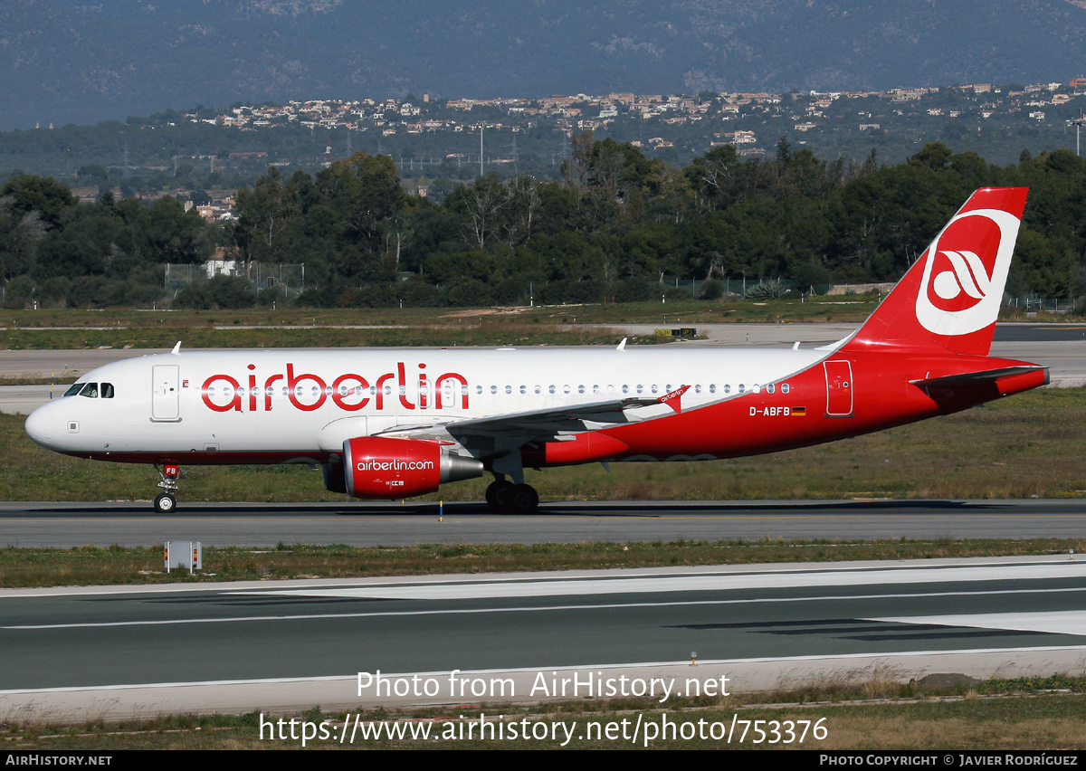 Aircraft Photo of D-ABFB | Airbus A320-214 | Air Berlin | AirHistory.net #753376