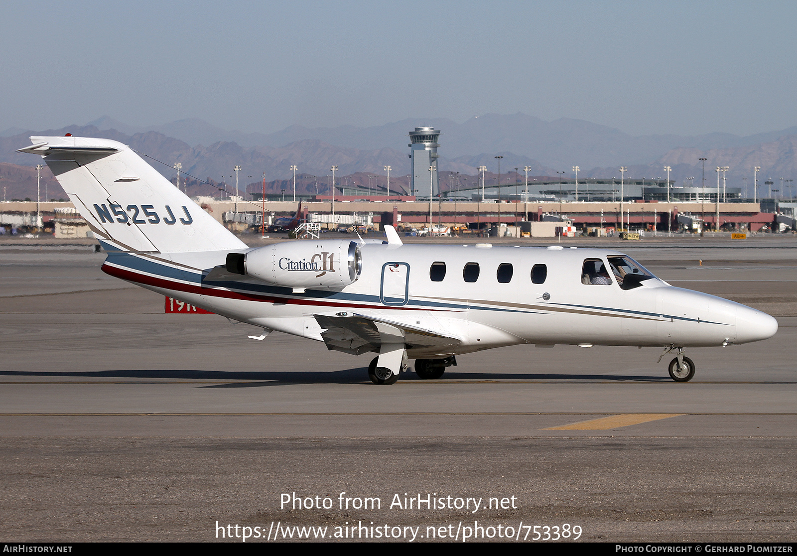 Aircraft Photo of N525JJ | Cessna 525 CitationJet CJ1 | AirHistory.net #753389