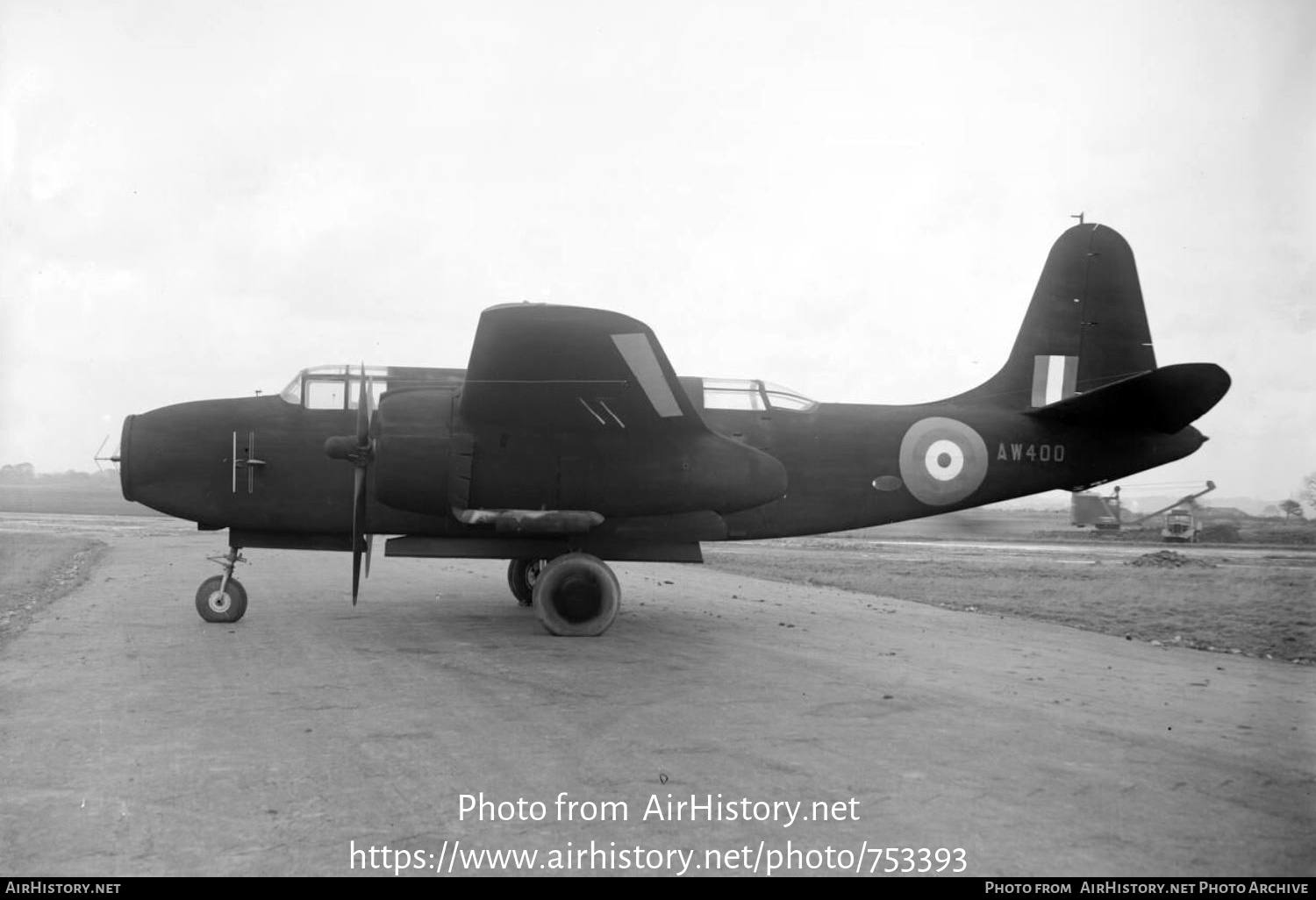 Aircraft Photo of AW400 | Douglas DB-7 Havoc Mk1 | UK - Air Force | AirHistory.net #753393