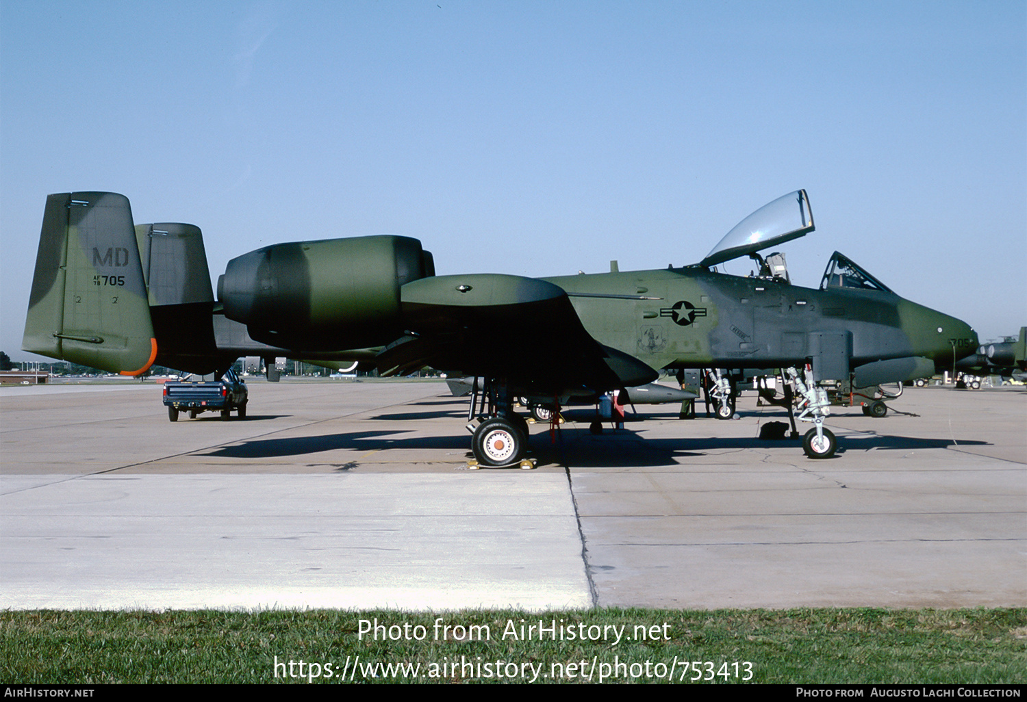 Aircraft Photo of 78-0705 / AF78-705 | Fairchild A-10A Thunderbolt II | USA - Air Force | AirHistory.net #753413