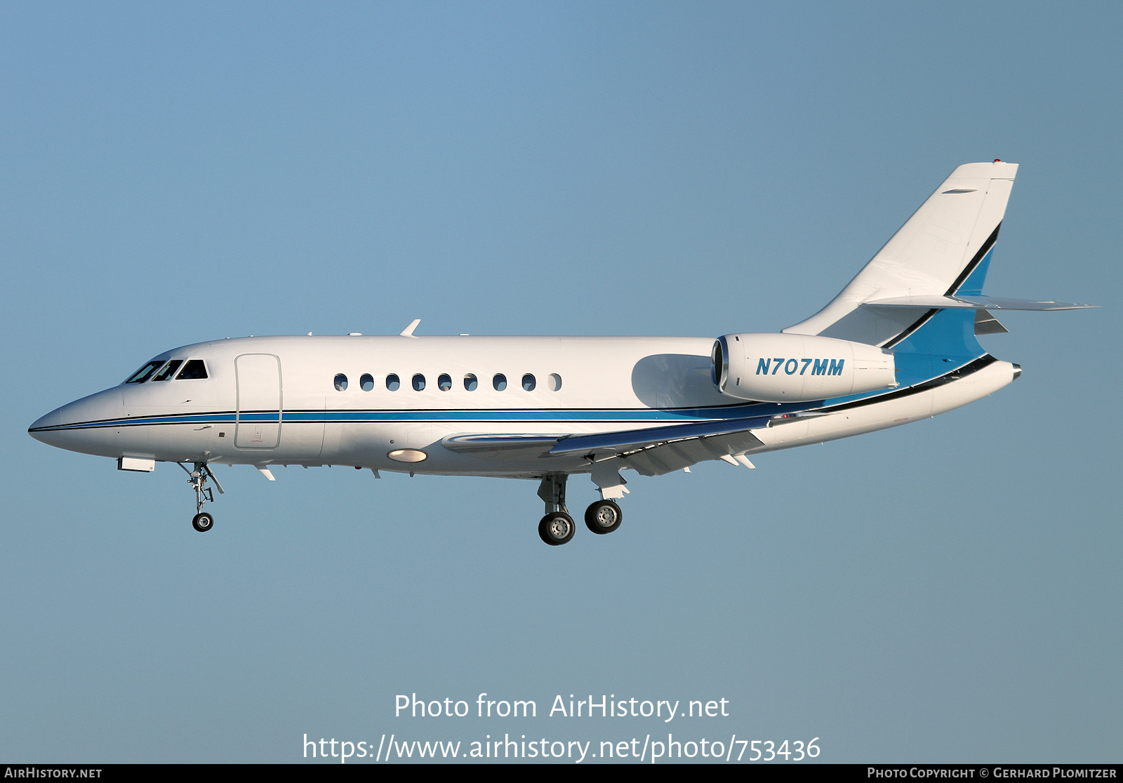 Aircraft Photo of N707MM | Dassault Falcon 2000 | AirHistory.net #753436