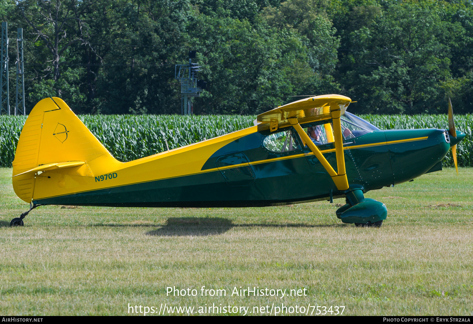 Aircraft Photo of N970D | Stinson 108-3 Voyager | AirHistory.net #753437