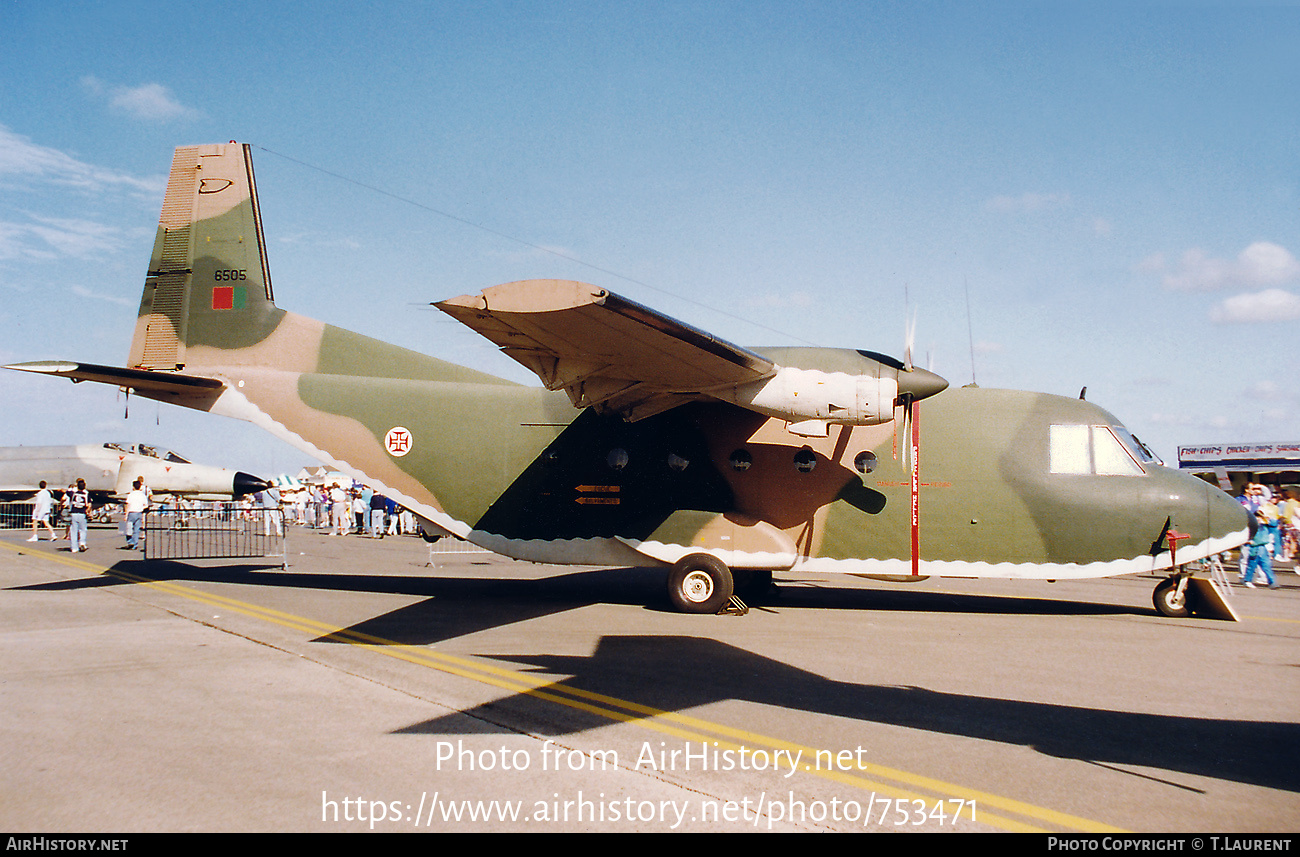 Aircraft Photo of 6505 | CASA C-212-100 Aviocar | Portugal - Air Force | AirHistory.net #753471