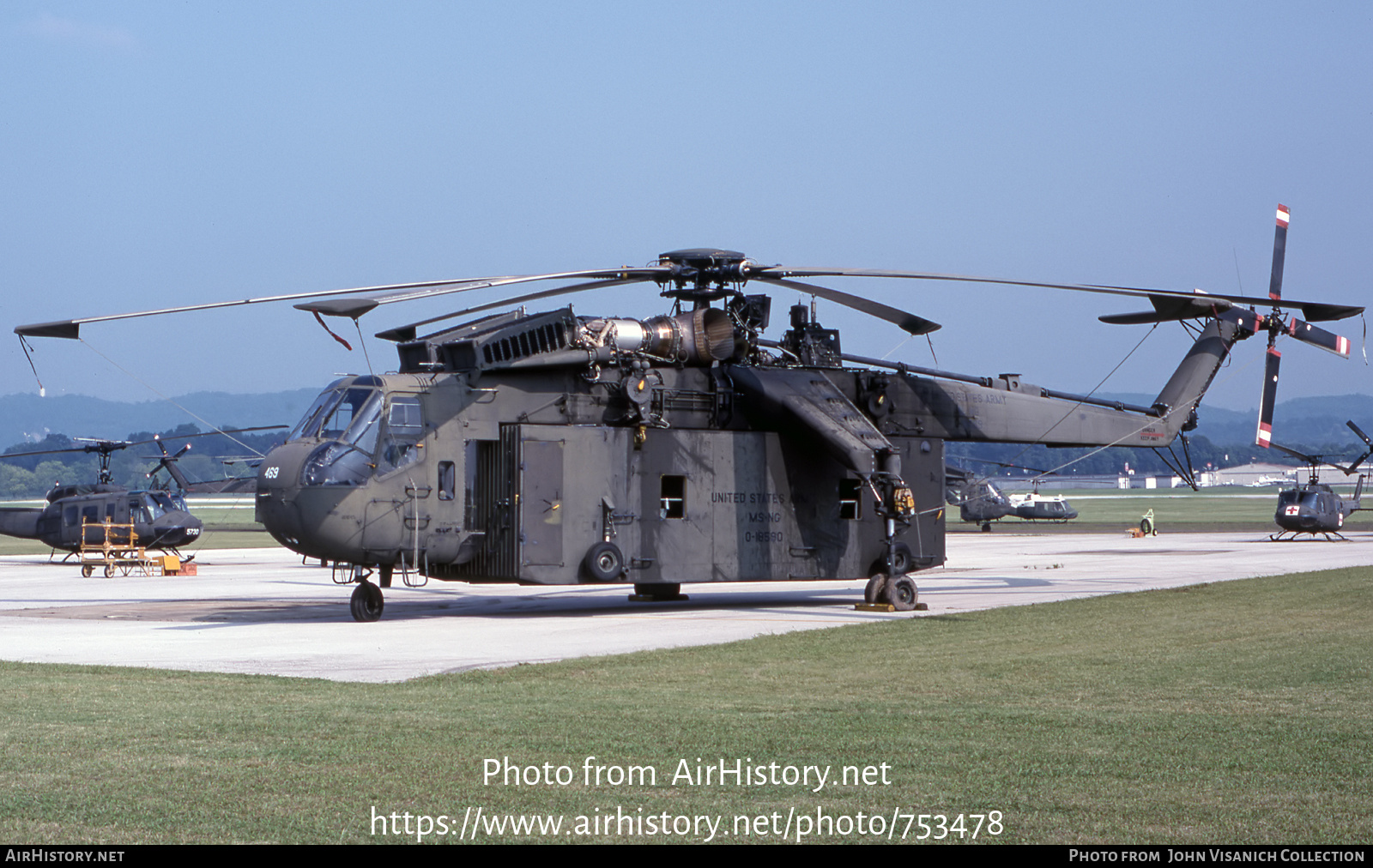 Aircraft Photo of 69-18469 / 0-18469 | Sikorsky CH-54B Tarhe (S-64B) | USA - Army | AirHistory.net #753478