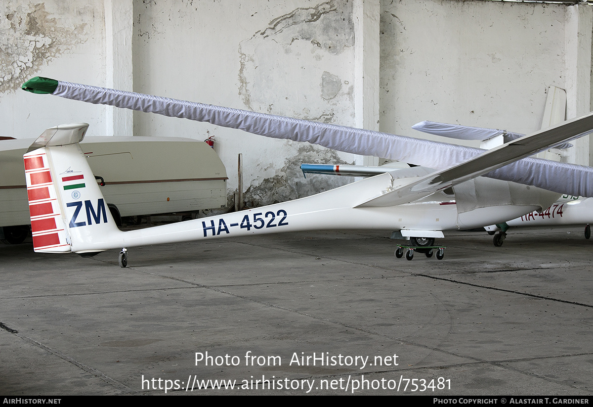 Aircraft Photo of HA-4522 | Grob G-102 Astir CS-77 | AirHistory.net #753481