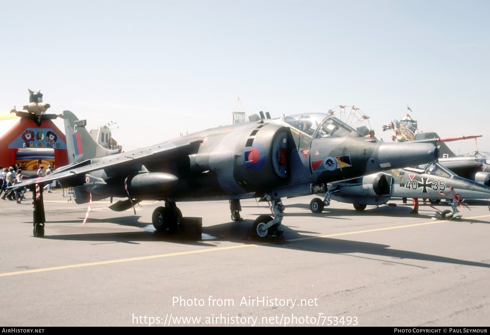 Aircraft Photo of XZ996 | Hawker Siddeley Harrier GR3 | UK - Air Force | AirHistory.net #753493