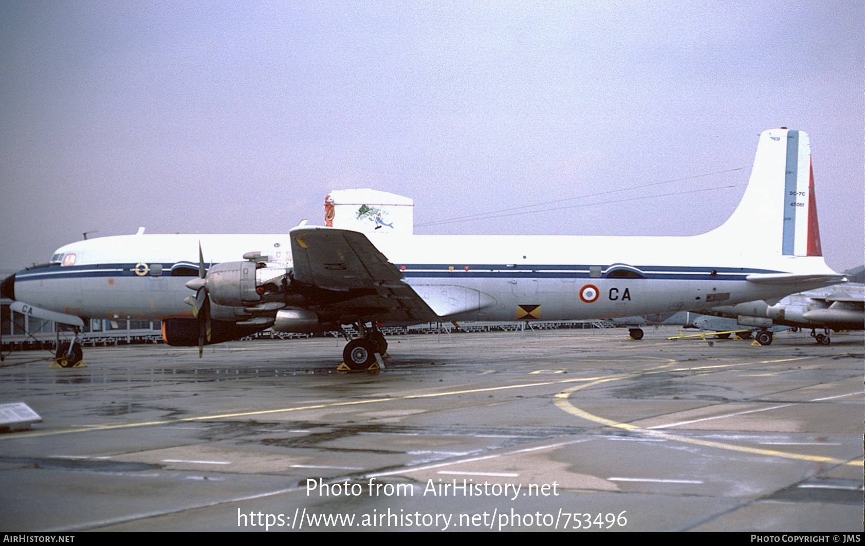 Aircraft Photo of 45061 | Douglas DC-7C AMOR | France - Air Force | AirHistory.net #753496