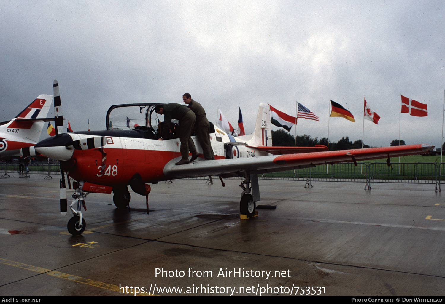 Aircraft Photo of ZF348 | Short S-312 Tucano T1 | UK - Air Force | AirHistory.net #753531