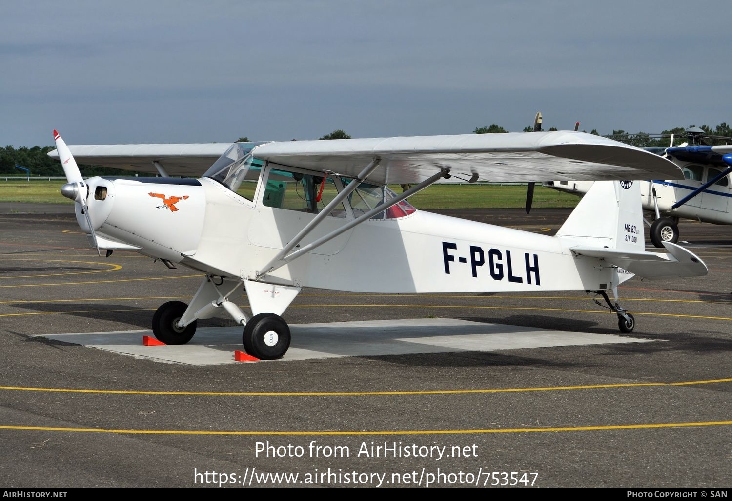 Aircraft Photo of F-PGLH | BROCHET MB 83 D | AirHistory.net #753547