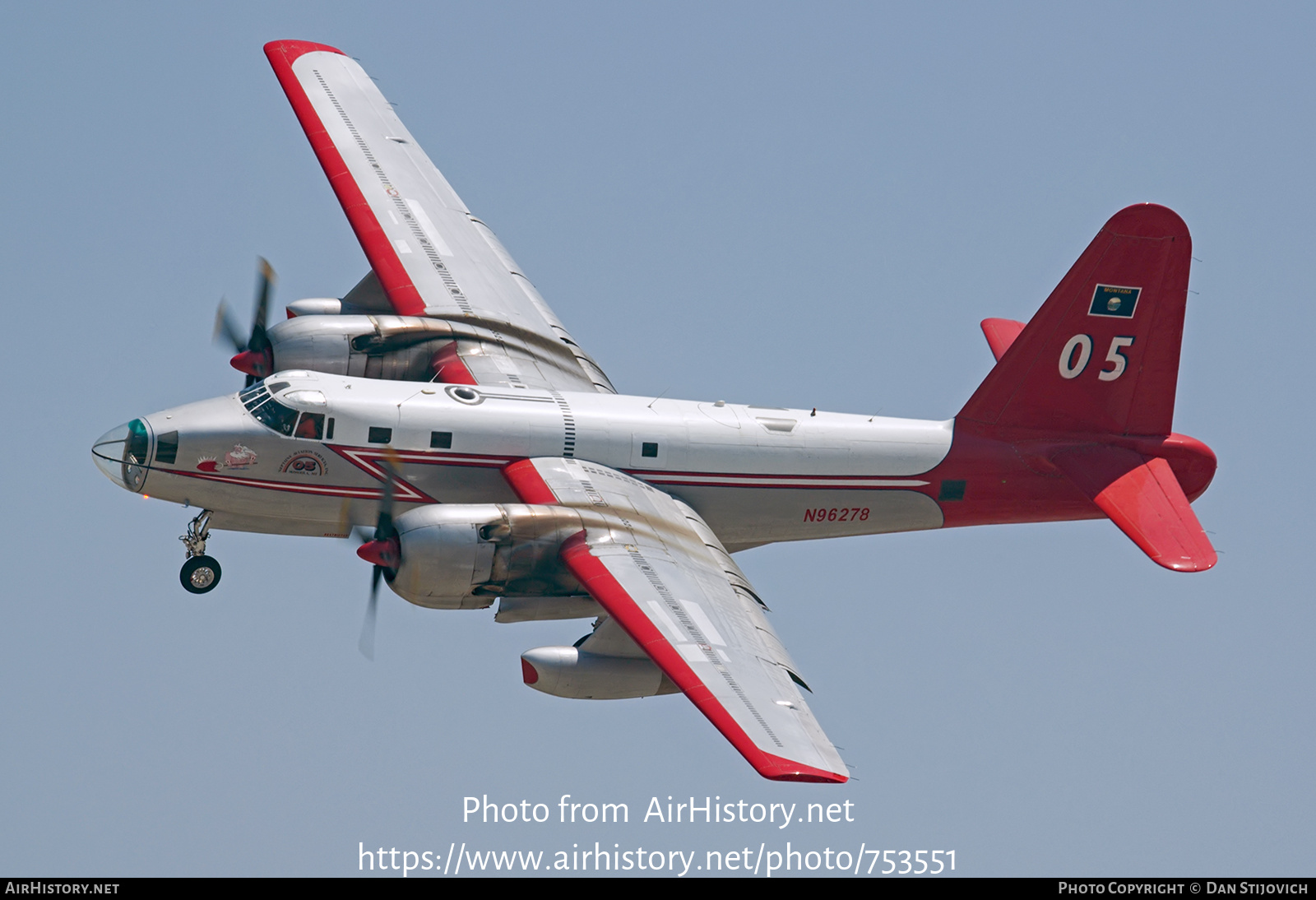 Aircraft Photo of N96278 | Lockheed P-2E/AT Neptune | Neptune Aviation Services | AirHistory.net #753551