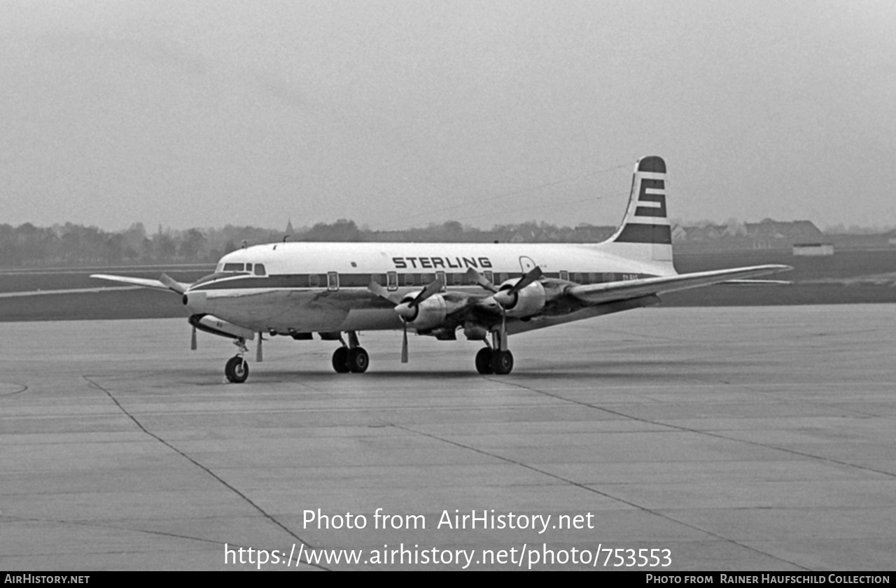 Aircraft Photo of OY-BAS | Douglas DC-6B | Sterling Airways | AirHistory.net #753553