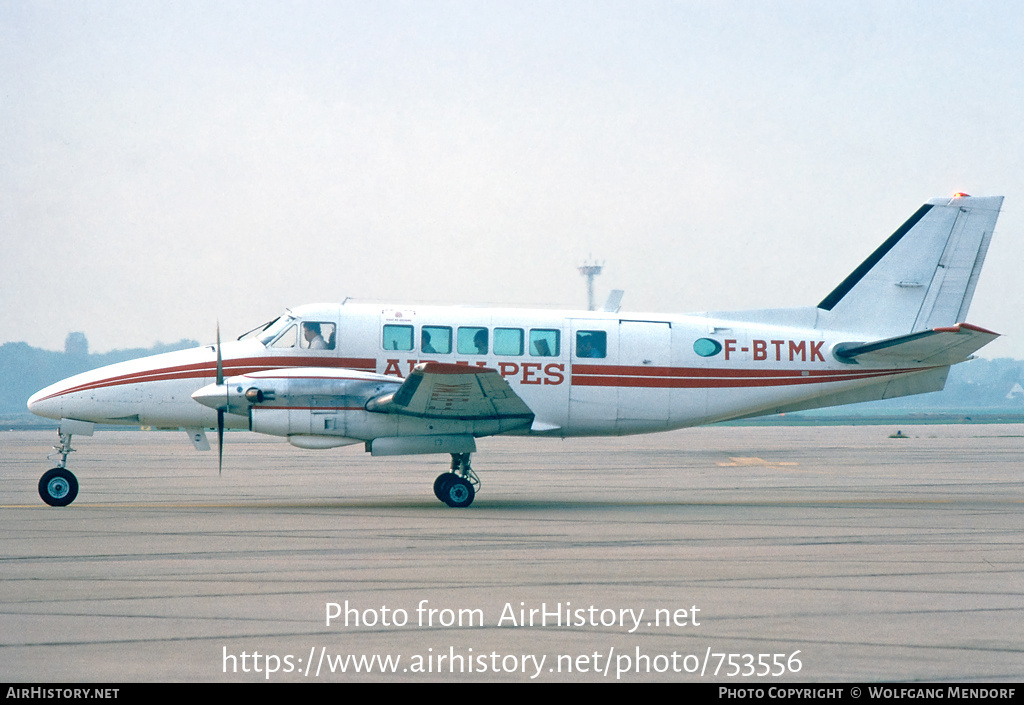 Aircraft Photo of F-BTMK | Beech 99A | Air Alpes | AirHistory.net #753556