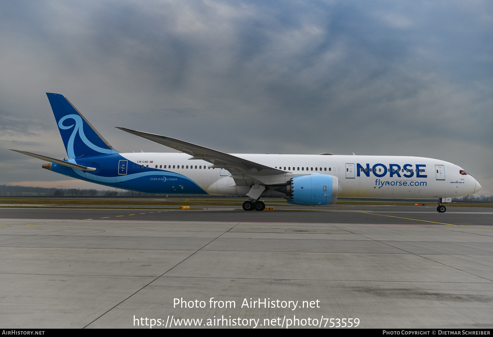 Aircraft Photo of LN-LNO | Boeing 787-9 Dreamliner | Norse Atlantic Airways | AirHistory.net #753559