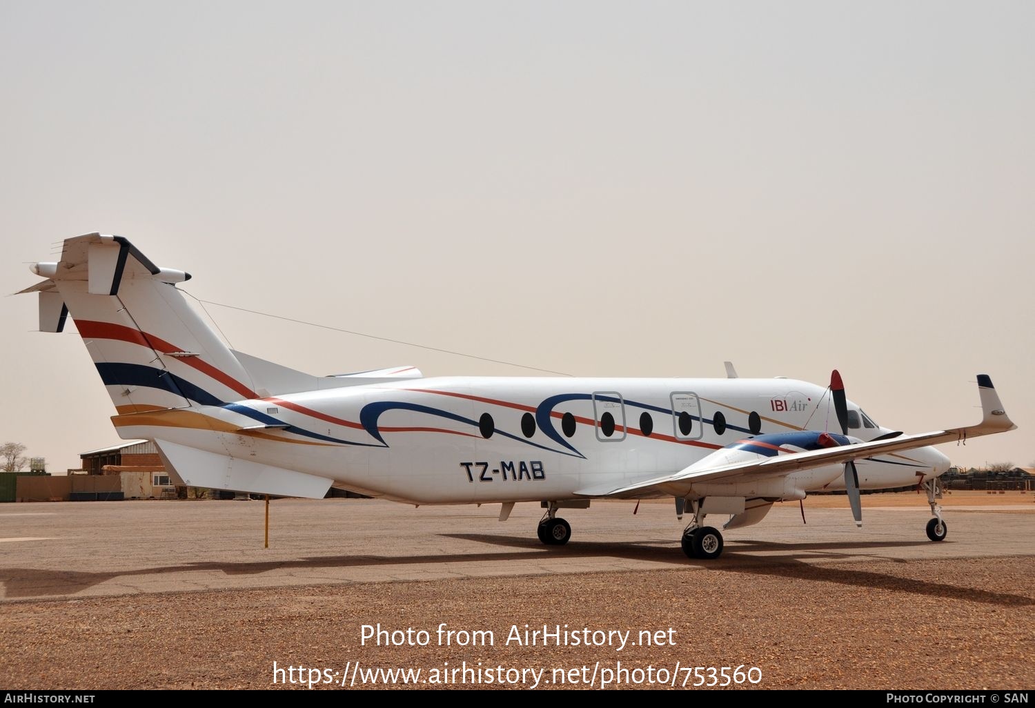 Aircraft Photo of TZ-MAB | Beech 1900D | IBI Air | AirHistory.net #753560