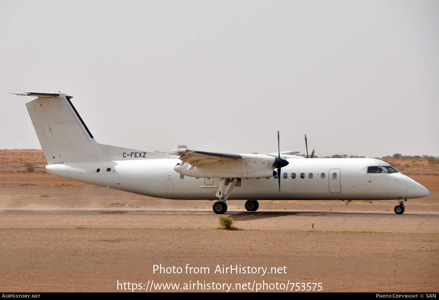 Aircraft Photo of C-FEXZ | De Havilland Canada DHC-8-300 Dash 8 | AirHistory.net #753575