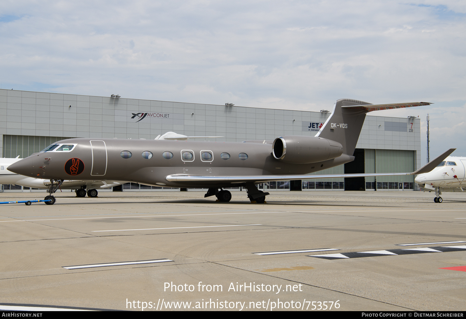 Aircraft Photo of OK-VOS | Gulfstream Aerospace G500 (G-VII) | AirHistory.net #753576