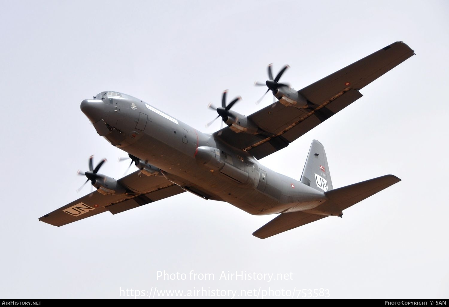 Aircraft Photo of B-583 / UN | Lockheed Martin C-130J-30 Hercules | Denmark - Air Force | AirHistory.net #753583