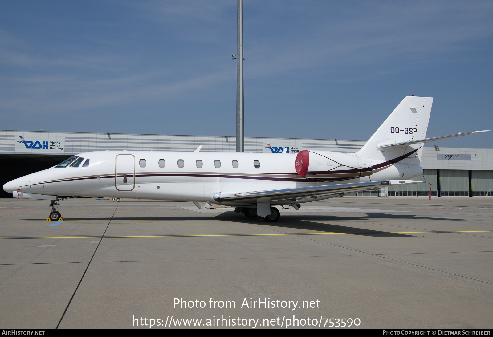 Aircraft Photo of OO-GSP | Cessna 680 Citation Sovereign | AirHistory.net #753590