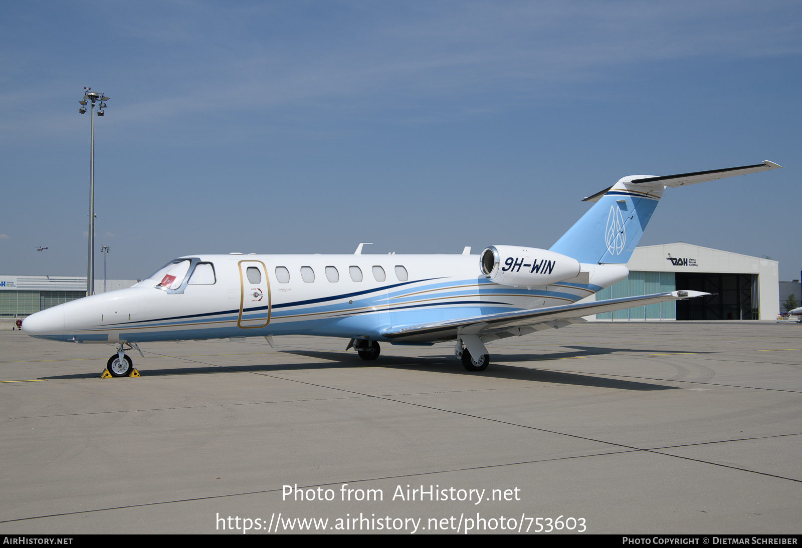 Aircraft Photo of 9H-WIN | Cessna 525B CitationJet CJ3+ | AirHistory.net #753603