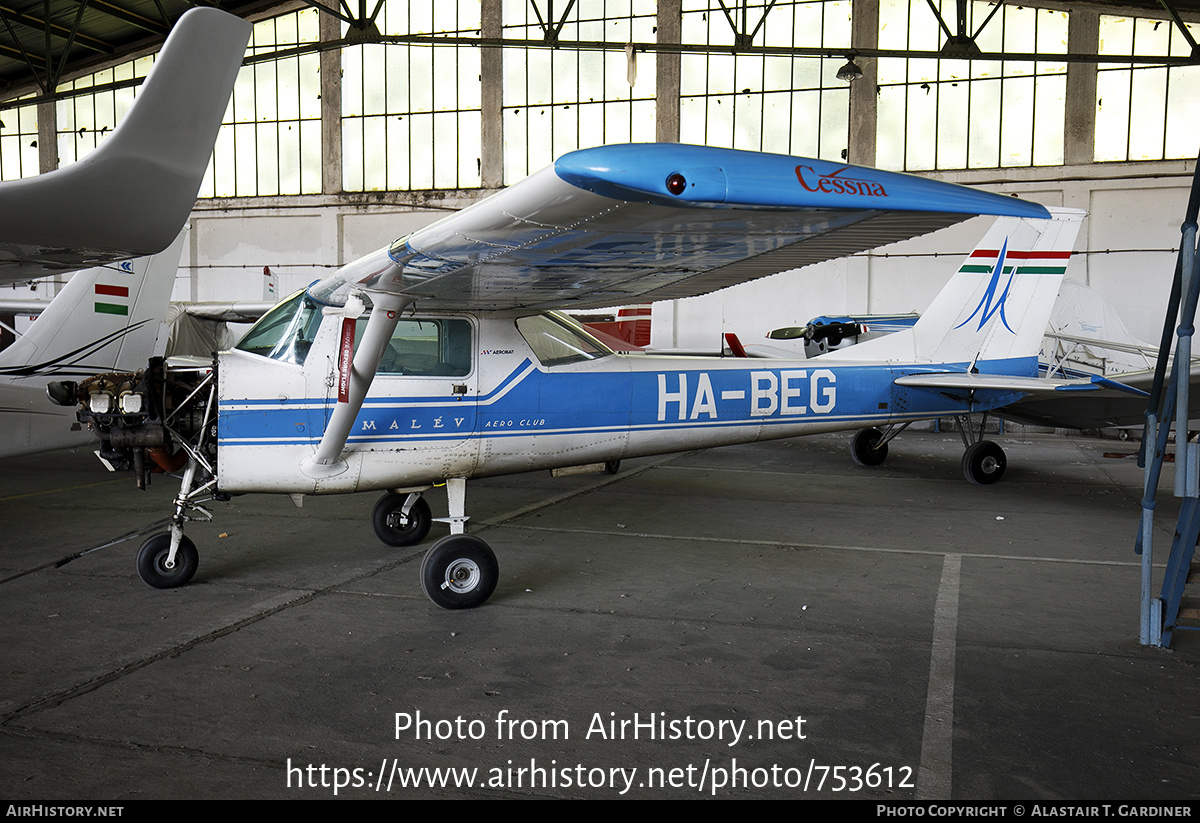 Aircraft Photo of HA-BEG | Reims F150K | Malév Aero Club | AirHistory.net #753612