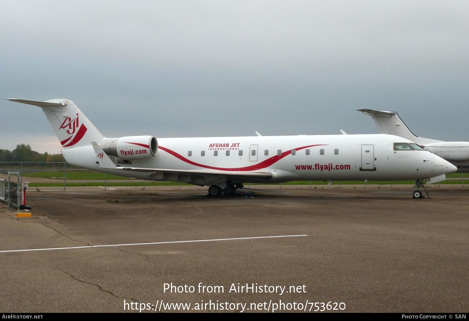 Aircraft Photo of YA-AJH | Bombardier CRJ-200LR (CL-600-2B19) | Afghan Jet International - AJI | AirHistory.net #753620