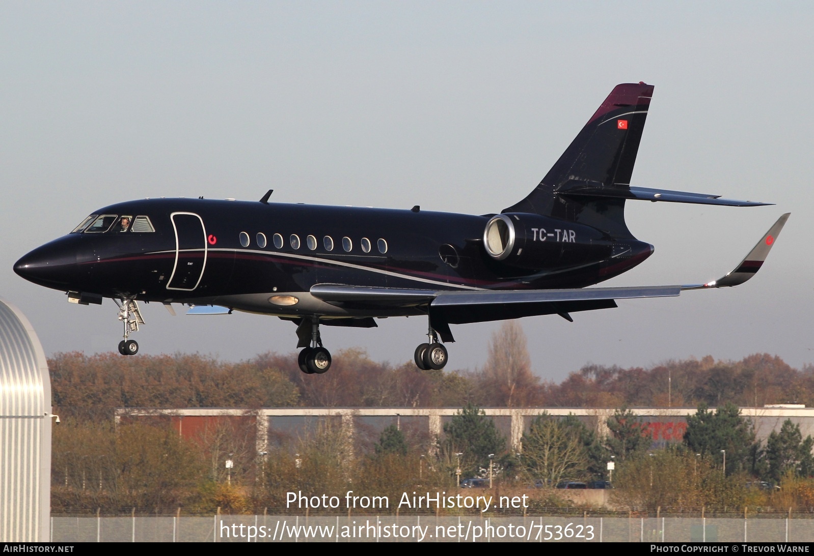 Aircraft Photo of TC-TAR | Dassault Falcon 2000 | AirHistory.net #753623