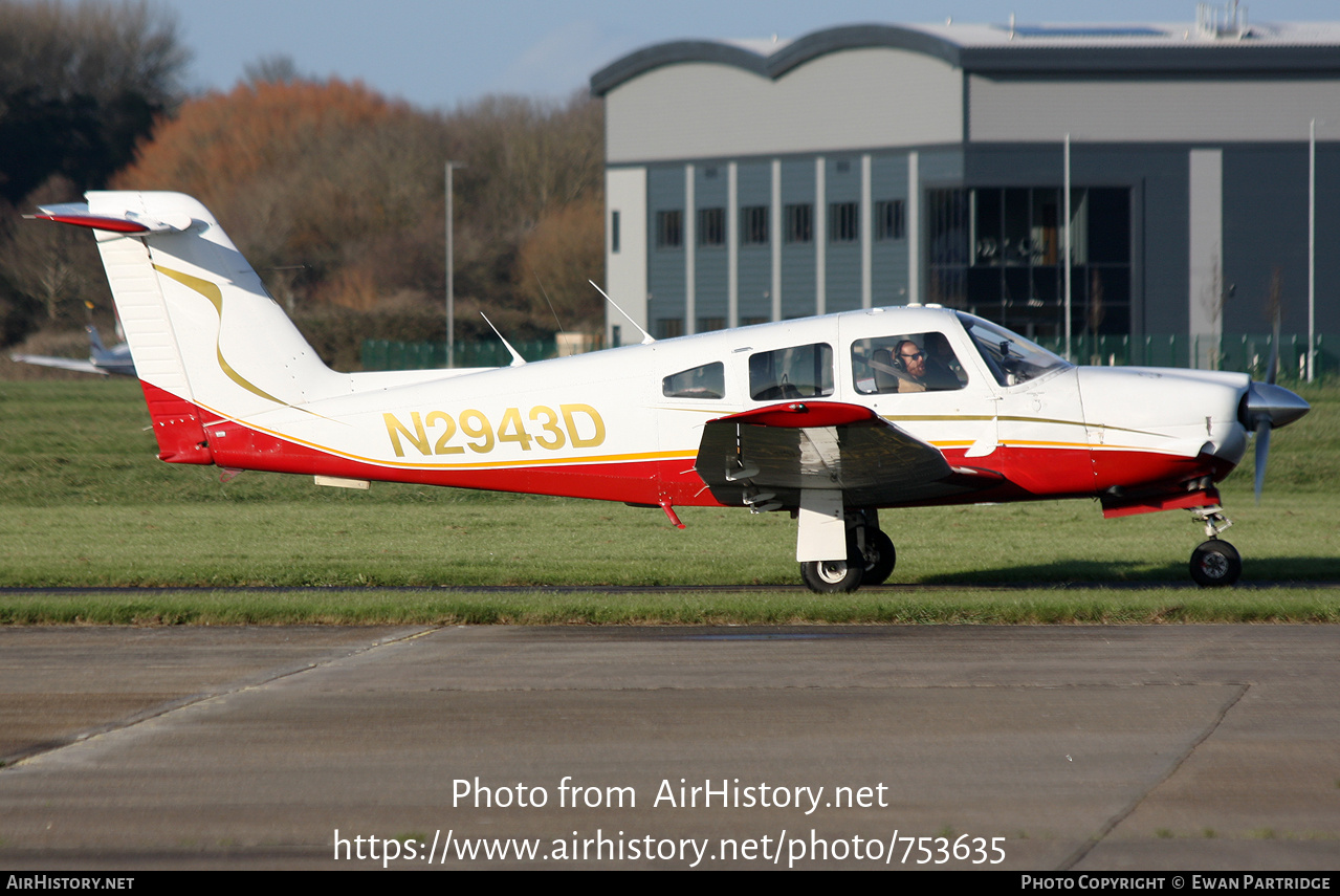 Aircraft Photo of N2943D | Piper PA-28RT-201 Arrow IV | AirHistory.net #753635